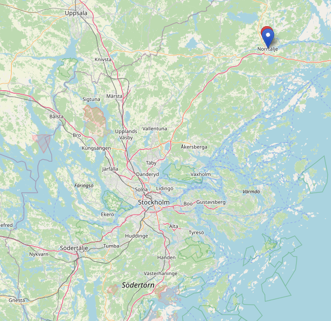Map location